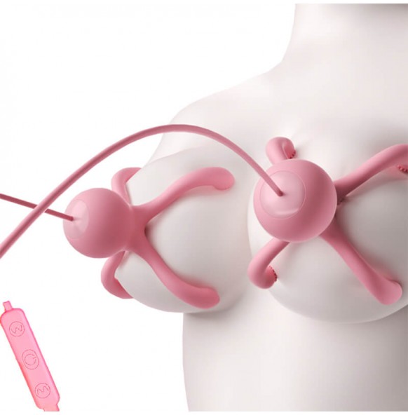 MizzZee - Tiny Octopus Breast Stimulator (USB Power Supply - Pink) MizzZee - Tiny Octopus Breast Stimulator (USB Power Supply - Pink)